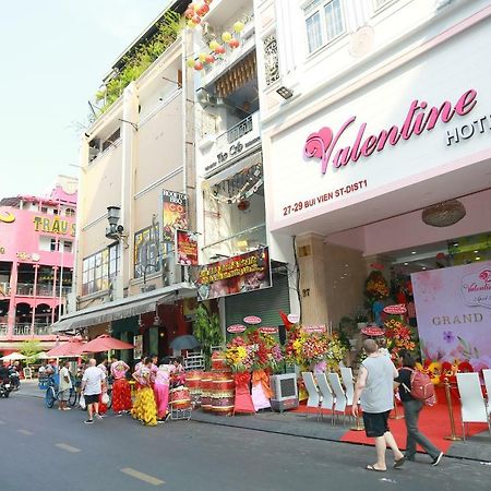 Valentine Hotel Saigon - Bui Vien Street Ho Chi Minh-staden Exteriör bild
