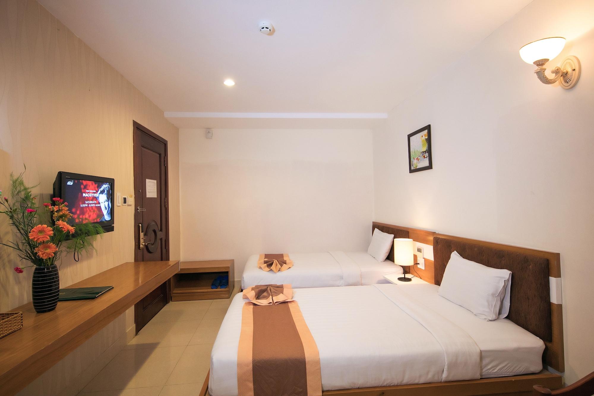 Valentine Hotel Saigon - Bui Vien Street Ho Chi Minh-staden Exteriör bild